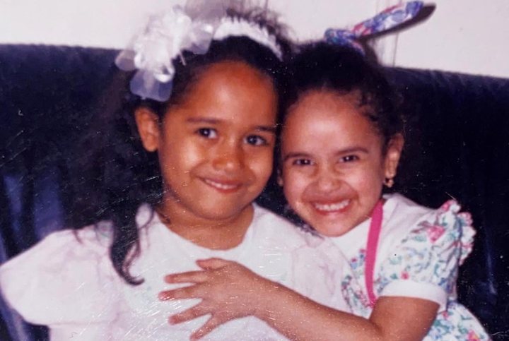 Jessenia as a child